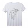 Kinder T-Shirt zum Ausmalen mit Koala Bär - Kreatives Malshirt für Mädchen und Jungen, ideal für Tier- und Koala-Liebhaber