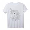 Niedliches Einhorn T-Shirt zum Bemalen & Ausmalen für Kinder - Kreatives DIY-Outfit für Geburtstage & Weihnachten