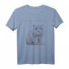 Wombat Kuschler Australien Wombat T-Shirt – Lustiges Tierdesign für Familie & Freunde, perfekt als Geschenk oder für den Alltag