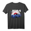 Japanische Flagge Import Auto T-Shirt für JDM & Drift Enthusiasten – Perfekt für Auto Show, Tuning & Racing Fans