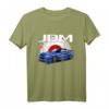Japanische Flagge Import Auto T-Shirt für JDM & Drift Enthusiasten – Perfekt für Auto Show, Tuning & Racing Fans