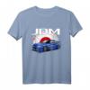 Japanische Flagge Import Auto T-Shirt für JDM & Drift Enthusiasten – Perfekt für Auto Show, Tuning & Racing Fans