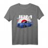 Japanische Flagge Import Auto T-Shirt für JDM & Drift Enthusiasten – Perfekt für Auto Show, Tuning & Racing Fans