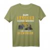 Zum Bagger fahren geboren T-Shirt für Kinder - Cooles Baustellen Motiv für junge Baggerfans und kleine Baumeister