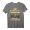 Zum Bagger fahren geboren T-Shirt für Kinder - Cooles Baustellen Motiv für junge Baggerfans und kleine Baumeister