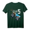 Kinder Geburtstag Shirt Monster Truck für 5 Jahre Jungen und Mädchen - Klassisch geschnitten, perfekt für Kindergeburtstag & Fans