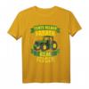 Landwirt T-Shirt mit Traktor - Echte Helden fahren gelbe Felgen, Perfekt für Bauern und Traktor Fans