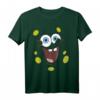 SpongeBob SquarePants Halloween Big Face Kostüm T-Shirt – Offiziell Lizenzierte Cartoon Kleidung für Fans und Kostümpartys