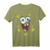 SpongeBob SquarePants Halloween Big Face Kostüm T-Shirt – Offiziell Lizenzierte Cartoon Kleidung für Fans und Kostümpartys