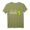 Avocado Königin Damen T-Shirt für Keto, Vegetarier & Veganer – Gesunder Lifestyle & Guacamole Liebe