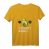 Lustiges Avocado Gewichtheben Gym Tank Top – Vegan, Motivationsshirt für Fitness, Training & Workout