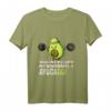 Lustiges Avocado Gewichtheben Gym T-Shirt – Vegan, Motivationsshirt für Fitnessstudio, Männer, Frauen & Kinder