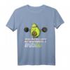 Lustiges Avocado Gewichtheben Gym T-Shirt – Vegan, Motivationsshirt für Fitnessstudio, Männer, Frauen & Kinder