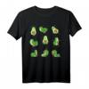 Avocado Yoga Asana Pose Meditation Lustiges Fitness T-Shirt – Vegan, Gesund & Entspannt für Yoga- und Avocado-Liebhaber
