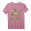 Avocado Yoga Asana Pose Meditation Lustiges Fitness T-Shirt – Vegan, Gesund & Entspannt für Yoga- und Avocado-Liebhaber