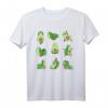 Avocado Yoga Asana Pose Meditation Lustiges Fitness T-Shirt – Vegan, Gesund & Entspannt für Yoga- und Avocado-Liebhaber