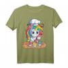 Einhorn Cupcake T-Shirt für Mädchen – Lustiges Back- und Kuchenmotiv mit Regenbogen, perfektes Geschenk für Kinder, Geburtstags- oder Weihnachtsgeschenk