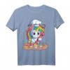 Einhorn Cupcake T-Shirt für Mädchen – Lustiges Back- und Kuchenmotiv mit Regenbogen, perfektes Geschenk für Kinder, Geburtstags- oder Weihnachtsgeschenk