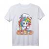 Einhorn Cupcake T-Shirt für Mädchen – Lustiges Back- und Kuchenmotiv mit Regenbogen, perfektes Geschenk für Kinder, Geburtstags- oder Weihnachtsgeschenk