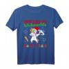 Dabbing Einhorn Weihnachts Back Team T-Shirt – Lustiges Festtagsoutfit für Familien und Freunde beim Backen