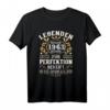 Legenden 1963 Geboren Geschenk Jahrgang 1963 Geburtstag T-Shirt – Lustiges Geburtstagsgeschenk für Männer und Frauen