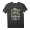 Legenden 1963 Geboren Geschenk Jahrgang 1963 Geburtstag T-Shirt – Lustiges Geburtstagsgeschenk für Männer und Frauen