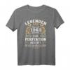 Legenden 1963 Geboren Geschenk Jahrgang 1963 Geburtstag T-Shirt – Lustiges Geburtstagsgeschenk für Männer und Frauen