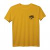 Ozymandias Japan Shirt mit Rücken-Print - Literarisches Statement-Shirt mit Gedicht und Blumenmuster