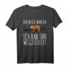 Faultier Sarkasmus Morgenmuffel Langschläfer T-Shirt – Perfektes Geschenk für Faultier Fans und Bettliebhaber zu Weihnachten oder Geburtstag