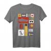 HapKitten & 35. Jubiläum Icon Panels T-Shirt - Offiziell lizenzierte Jubiläumsbekleidung