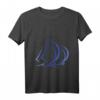 Kapitän Segler Shirt für Wassersportler mit Windrose & Segelboot Motiv – Perfekt für Kapitäne, Skipper & Segelenthusiasten