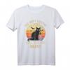 Lustiges Katzen T-Shirt mit Spruch - Verwirrte Katze und Blutiges Messer für Horror- & Katzenliebhaber, perfekt für Partys & Geschenke