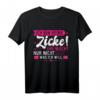 Ich bin keine Zicke T-Shirt – Lustiger Spruch für Damen, Mädchen & Frauen mit Humor, perfekt für Büro, Studium & Alltag