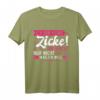 Ich bin keine Zicke T-Shirt – Lustiger Spruch für Damen, Mädchen & Frauen mit Humor, perfekt für Büro, Studium & Alltag