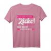 Ich bin keine Zicke T-Shirt – Lustiger Spruch für Damen, Mädchen & Frauen mit Humor, perfekt für Büro, Studium & Alltag