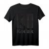 80er Jahre Vintage Kodak Logo – Schwarz T-Shirt mit klassischem Schnitt und doppeltem Saum