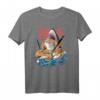 Japanisches Ramen mit Hai T-Shirt – Für Anime-, Manga- und Japan-Fans, mit Udon-Kanji, ideal für Japanliebhaber