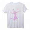 Badminton Federball Badmintonspieler Damen Mädchen Kinder T-Shirt – Perfektes Geschenk für Badminton Fans, Vereinsspieler & Hobbyspielerinnen