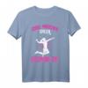 Coole Mädchen spielen Badminton Federball Kinder T-Shirt - Perfektes Geschenk für Badmintonfans, Vereinsspielerinnen & zu Weihnachten oder Geburtstagsfeiern