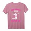 Coole Mädchen spielen Badminton Federball Kinder T-Shirt - Perfektes Geschenk für Badmintonfans, Vereinsspielerinnen & zu Weihnachten oder Geburtstagsfeiern