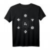 Dungeons & Dragons Icons T-Shirt - Officially Licensed D&D Apparel für Fans & Rollenspieler