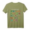 Kinder Dinosaurier T-Shirt mit Dinosaurier-Alphabet – Lernen und Spaß für Dino-Fans, Schulanfang & Dino-Experten