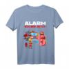 Kinder 6. Geburtstag Feuerwehr T-Shirt für Jungen – Perfektes Geschenk & Party Outfit zum 6. Geburtstag