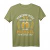 Lustiges Michael T-Shirt - Morgens Müde Abends Blau Spruch Geschenk für Geburtstag, Vatertag & Weihnachten