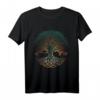 Baum des Lebens Wikinger Midgard Thor Walhalla T-Shirt – Spirituelles Design für Fans nordischer Mythologie und heidnische Symbole