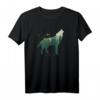 Preserve & Protect Umweltschutz Klimaschutz Wolf Silhouette T-Shirt – Für Naturschützer, Tierfreunde & Demo-Teilnehmer