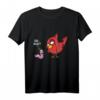 ÄÄH Miau?! Lustiges Vogel und Wurm Spaß Fun Witz Spruch T-Shirt für Frauen, Männer und Kinder – Originelle Cartoon Comic Style Kleidung für gute Laune