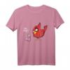 ÄÄH Miau?! Lustiges Vogel und Wurm Spaß Fun Witz Spruch T-Shirt für Frauen, Männer und Kinder – Originelle Cartoon Comic Style Kleidung für gute Laune