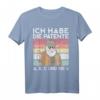 Patent A B C Und Die 6 Kapitän Zur See Hamburg Geschenk T-Shirt – Lustiges Vintage Meme Design für Männer und Frauen, perfekt zu Weihnachten & Geburtstag