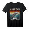 Bird Aren't Real - Lustiges Meme Überwachung Truther Bird CCTV T-Shirt als Geschenk für Verschwörungstheoretiker und Meme-Liebhaber